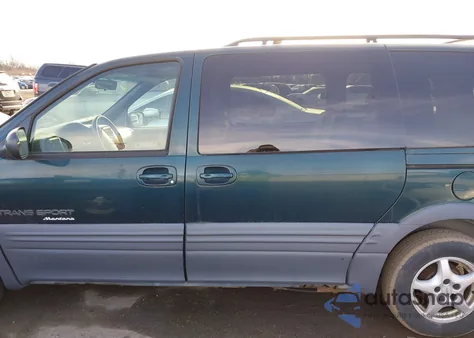 1998 Pontiac Trans Sport z USA, uszkodzony, nr VIN 1GMDX03E5WD181081